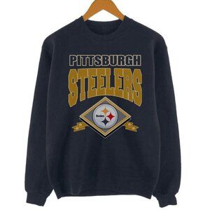 Vintage Pittsburgh Steelers Football Sweatshirt, Retro NFL Shirt For Men Women